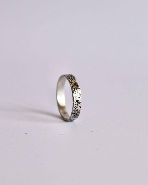 Bague Liège, bague en argent fait main par Maryjou