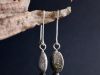 Boucles Soucoupes, boucles d’oreilles en argent fait main par Maryjou — vue 2