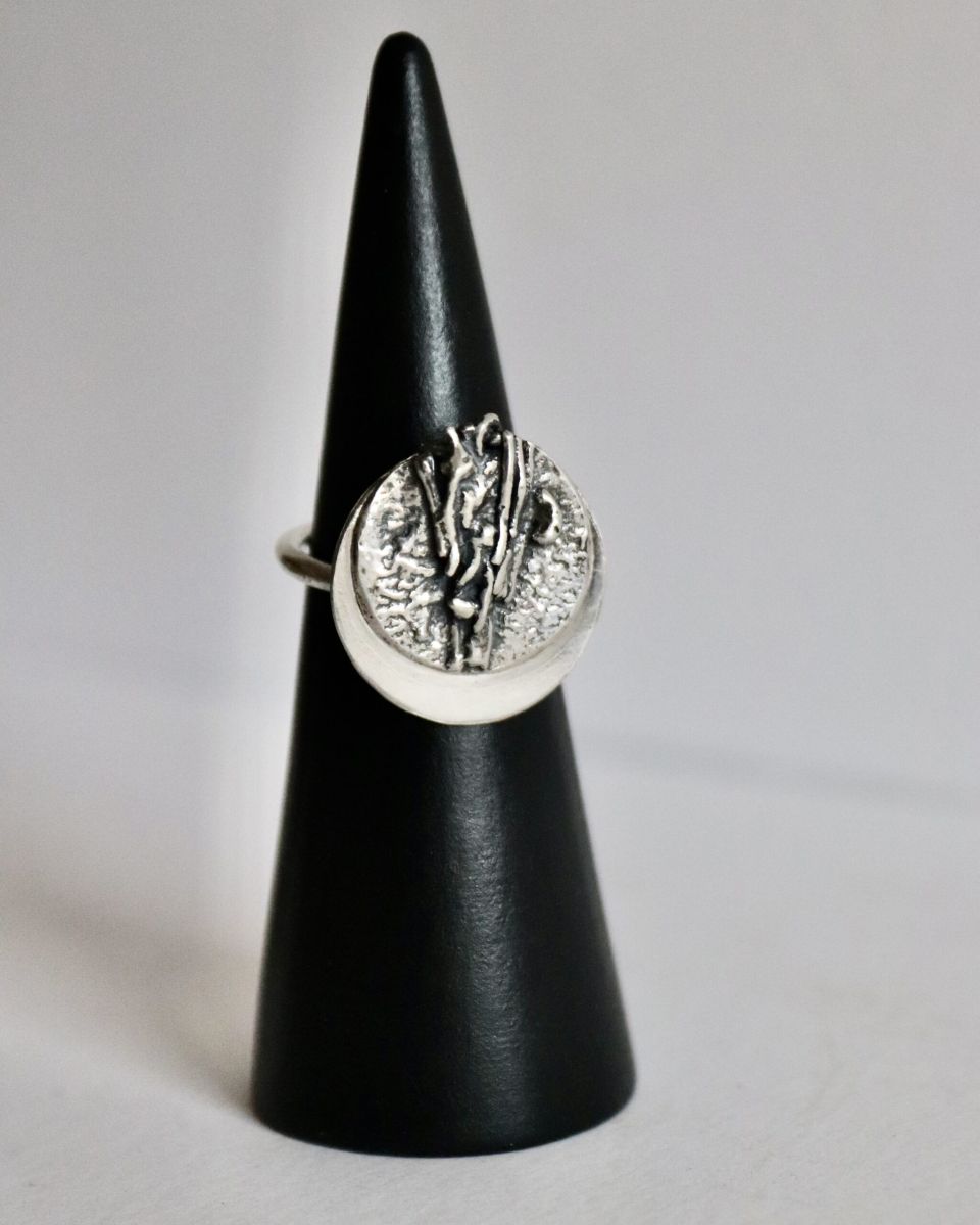 Bague bouquet, bague en argent fait main par Maryjou — vue 2