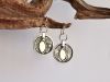 Boucles Phaos, boucles d’oreilles en argent fait main par Maryjou