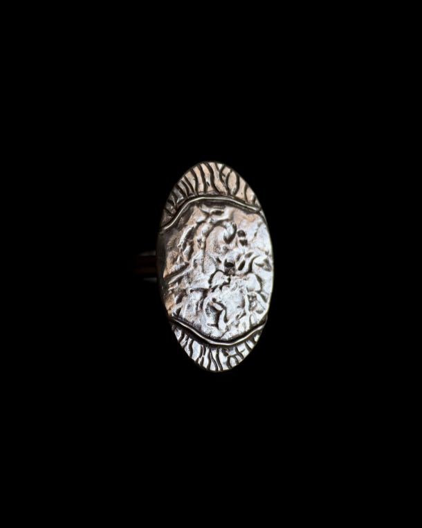 Bague Kaor, bague en argent fait main par Maryjou