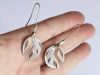 Boucles Automne, boucles d’oreilles en argent fait main par Maryjou — vue 6