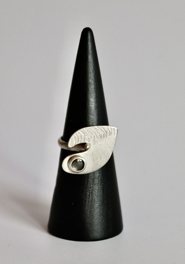 Bague éclat 5 Bague Eylor, bague en argent fait main par Maryjou — vue 2