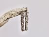 Boucles vestyge, boucles d’oreilles en argent fait main par Maryjou — vue 2