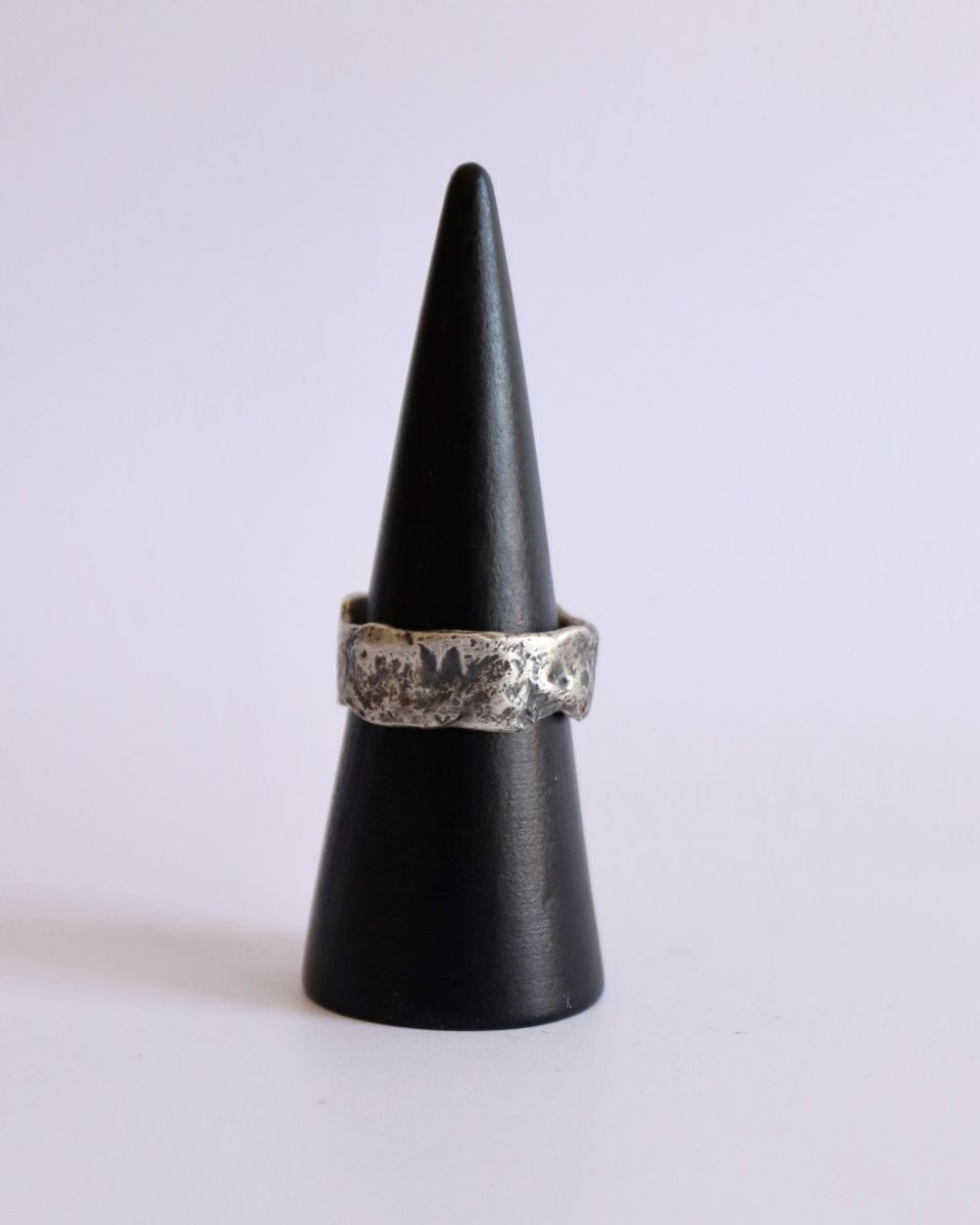 Bague Roc, bague en argent fait main par Maryjou — vue 2