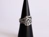 Bague Corset, bague en argent fait main par Maryjou — vue 5