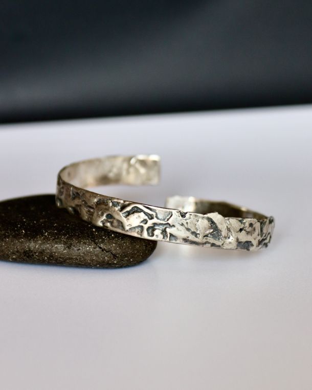 Bracelet Fusion, bracelet en argent fait main par Maryjou