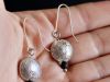 Boucles Soucoupes, boucles d’oreilles en argent fait main par Maryjou — vue 6