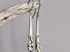 Boucles eclosion, boucles d’oreilles en argent fait main par Maryjou — vue 6