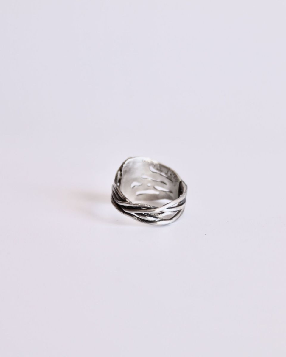 Bague Corset, bague en argent fait main par Maryjou — vue 2
