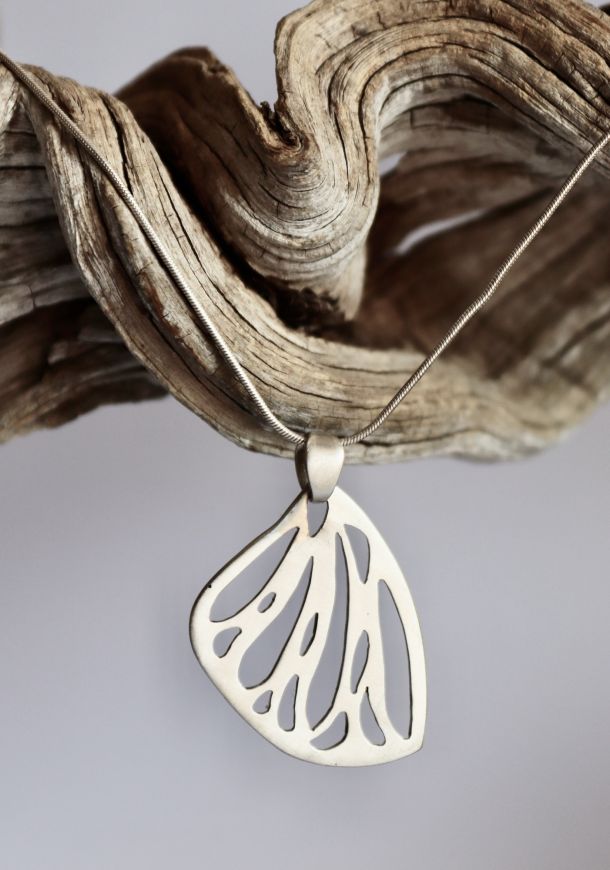 Pendentif Ayle, pendentif en argent fait main par Maryjou