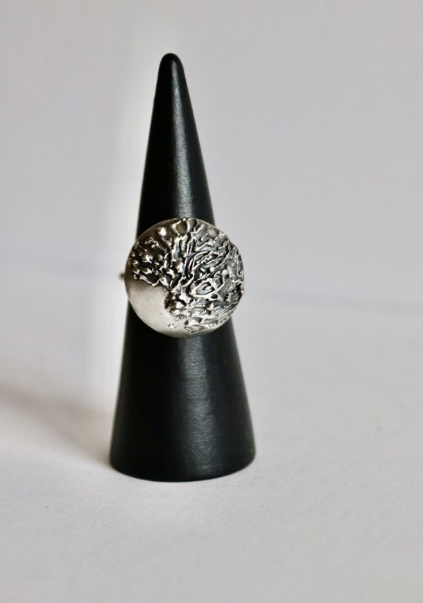 Bague Ôcéane, bague en argent fait main par Maryjou