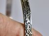 Bracelet parchemin, bracelet en argent fait main par Maryjou — vue 2
