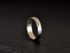 Bague diagonale, bague en argent fait main par Maryjou