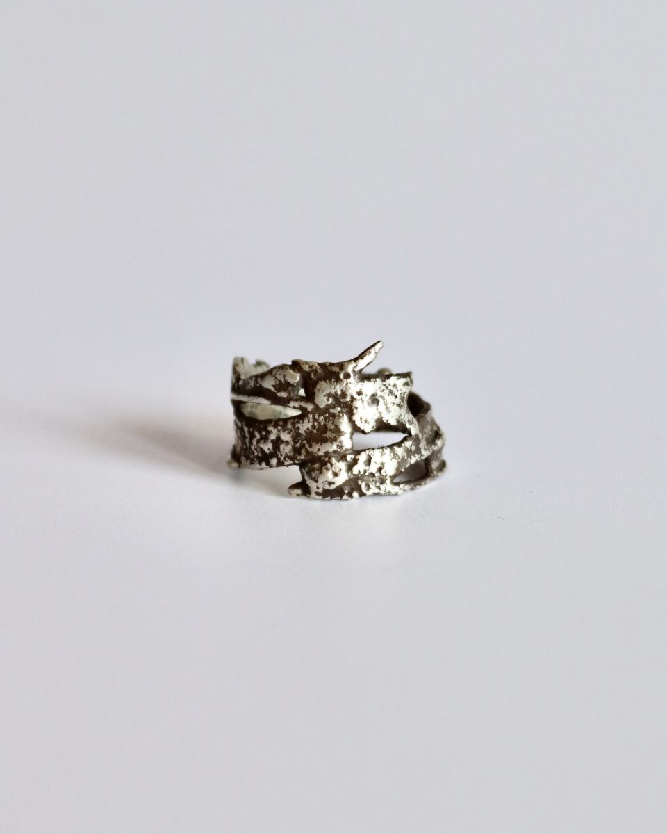 Bague Elyane, bague en argent fait main par Maryjou — vue 4