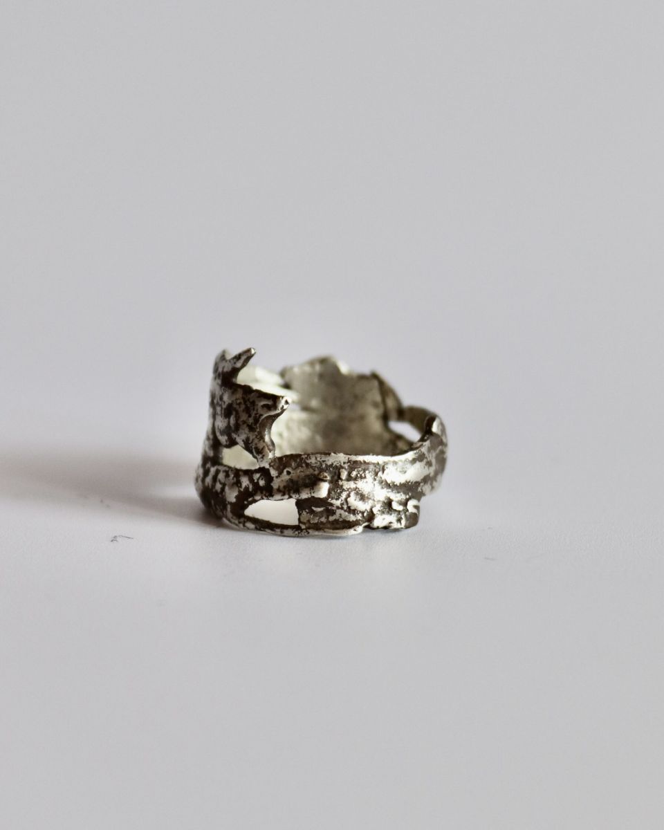 Bague Elyane, bague en argent fait main par Maryjou — vue 5