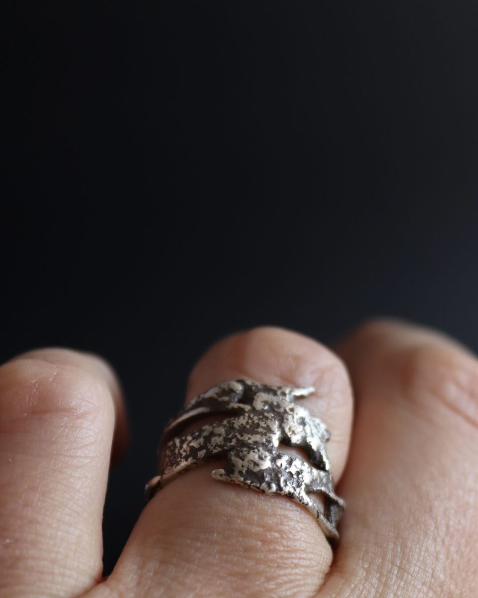 Bague Elyane, bague en argent fait main par Maryjou — vue 6