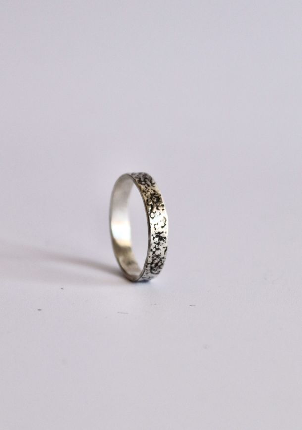 Bague Liège, bague en argent fait main par Maryjou