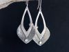 Boucles Arabesques, boucles d’oreilles en argent fait main par Maryjou — vue 2