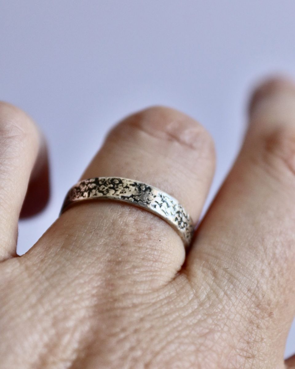 Bague Liège, bague en argent fait main par Maryjou — vue 5