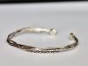 Bracelet entrelacs, bracelet en argent fait main par Maryjou — vue 3
