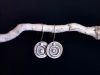 Boucles reversibles Ondes, boucles réversibles en argent fait main par Maryjou — vue 4