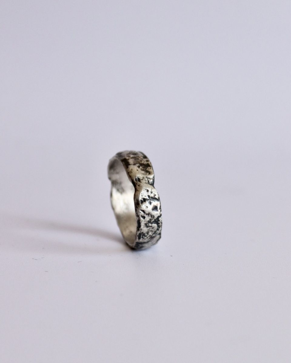 Bague Unik, bague en argent fait main par Maryjou — vue 2