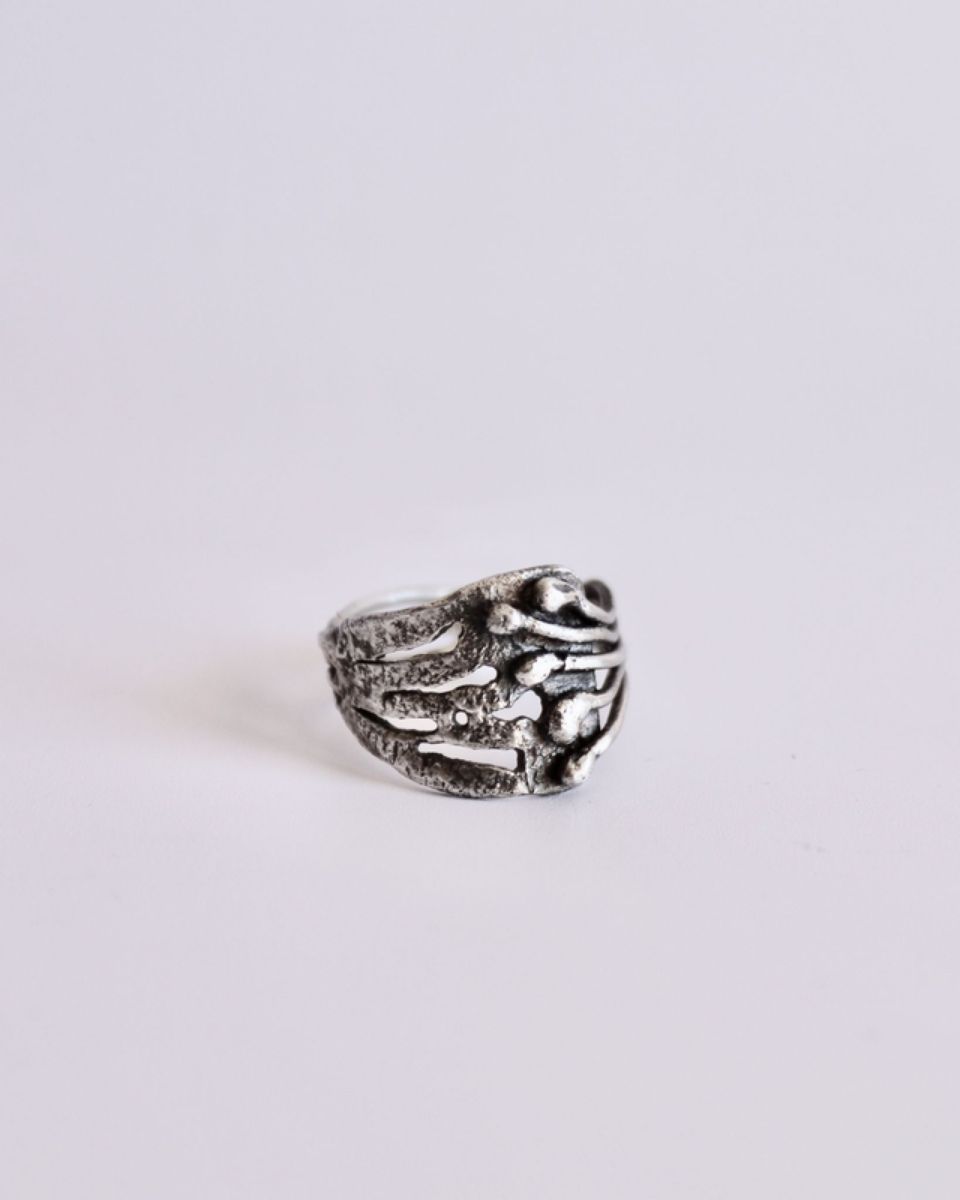 Bague Corset, bague en argent fait main par Maryjou