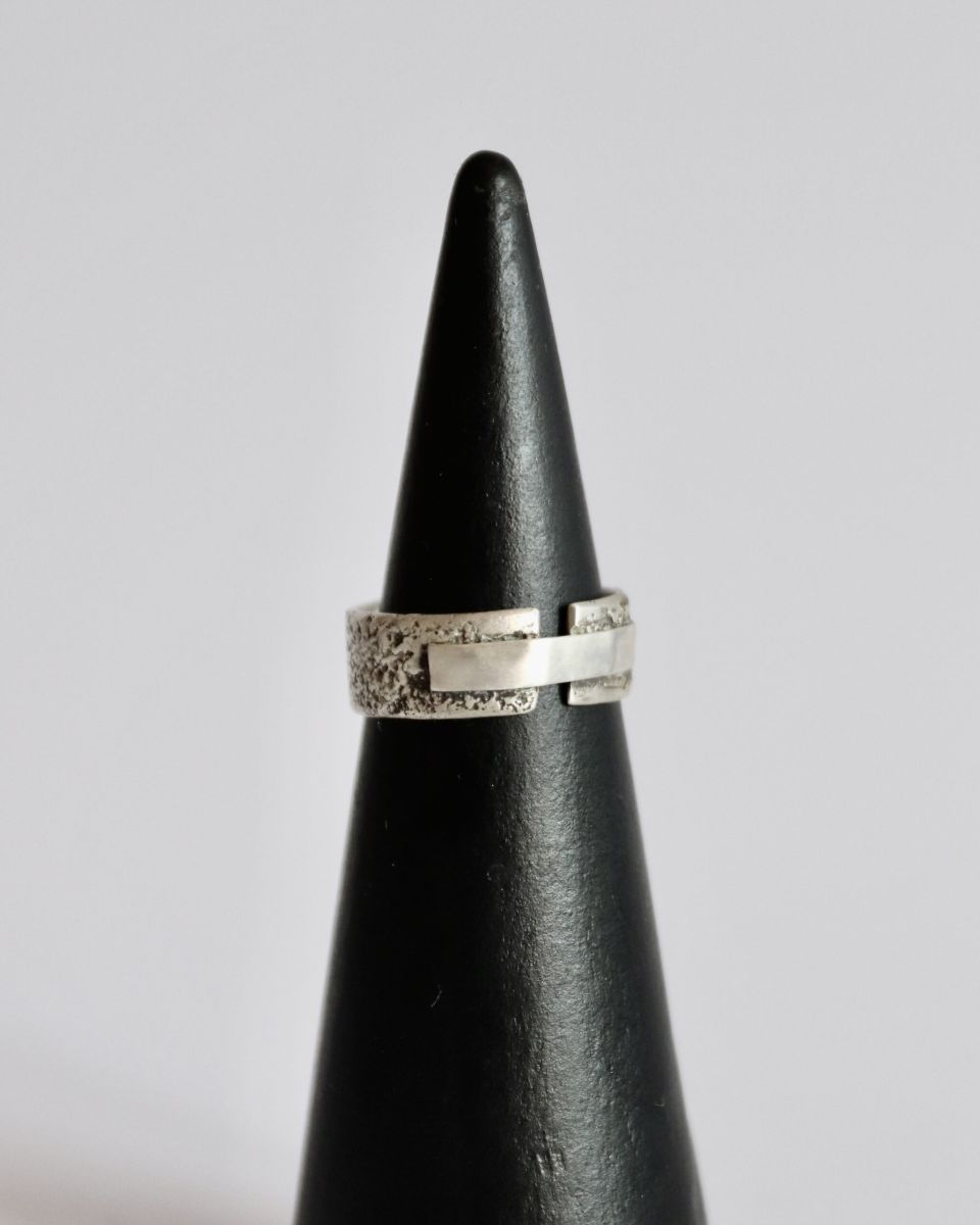 Bague Arka, bague en argent fait main par Maryjou — vue 2