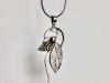 Pendentif feuillée, pendentif en argent fait main par Maryjou