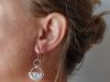 Boucles Equylibre, boucles d’oreilles en argent fait main par Maryjou