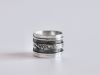 Bague tellure, bague en argent fait main par Maryjou — vue 3