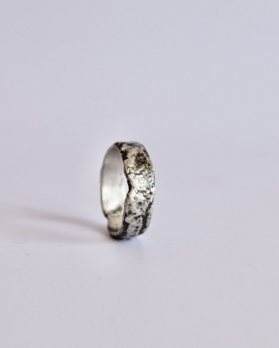 Bague Unik, bague en argent fait main par Maryjou — vue 3