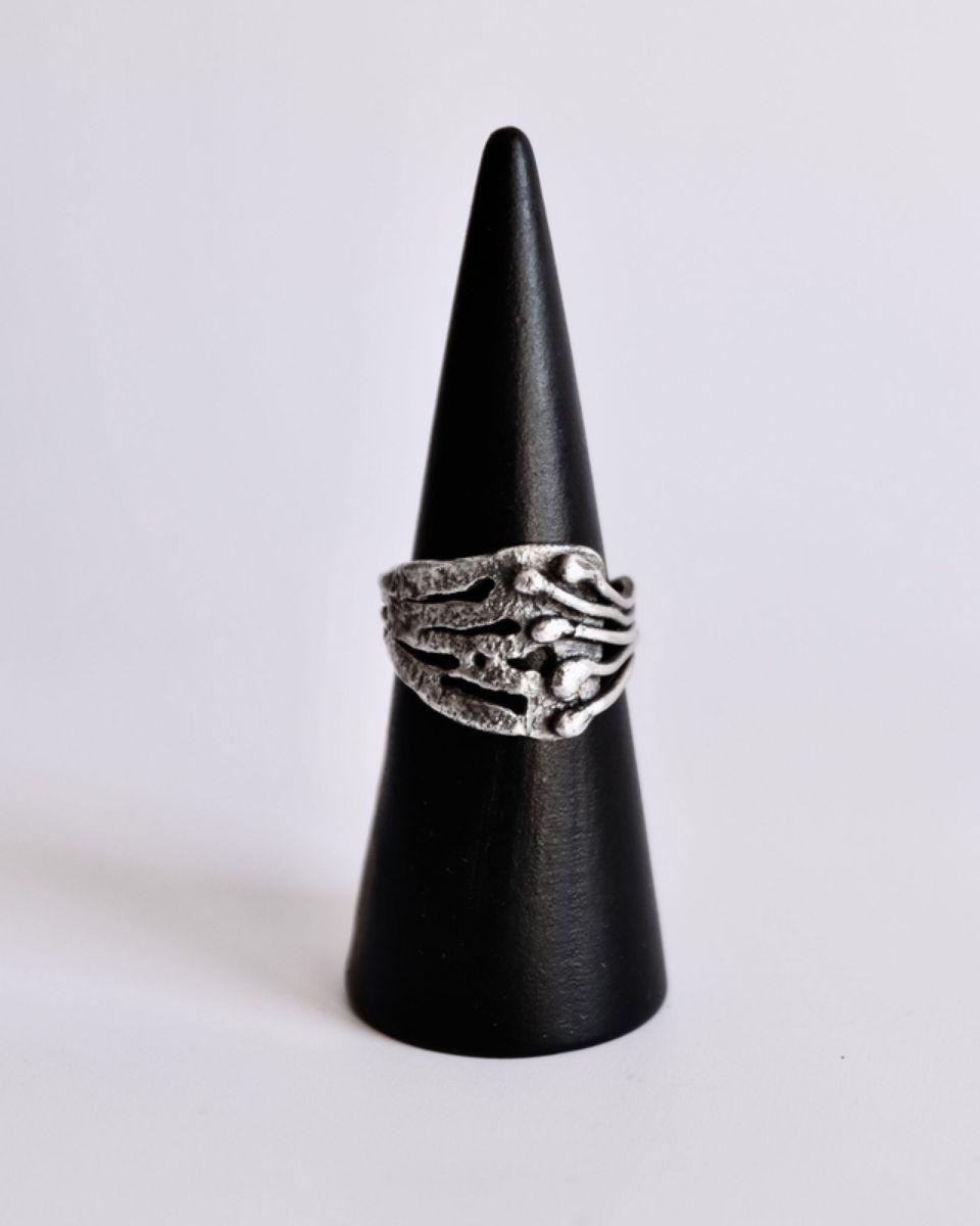 Bague Corset, bague en argent fait main par Maryjou — vue 4