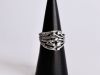 Bague Corset, bague en argent fait main par Maryjou — vue 4