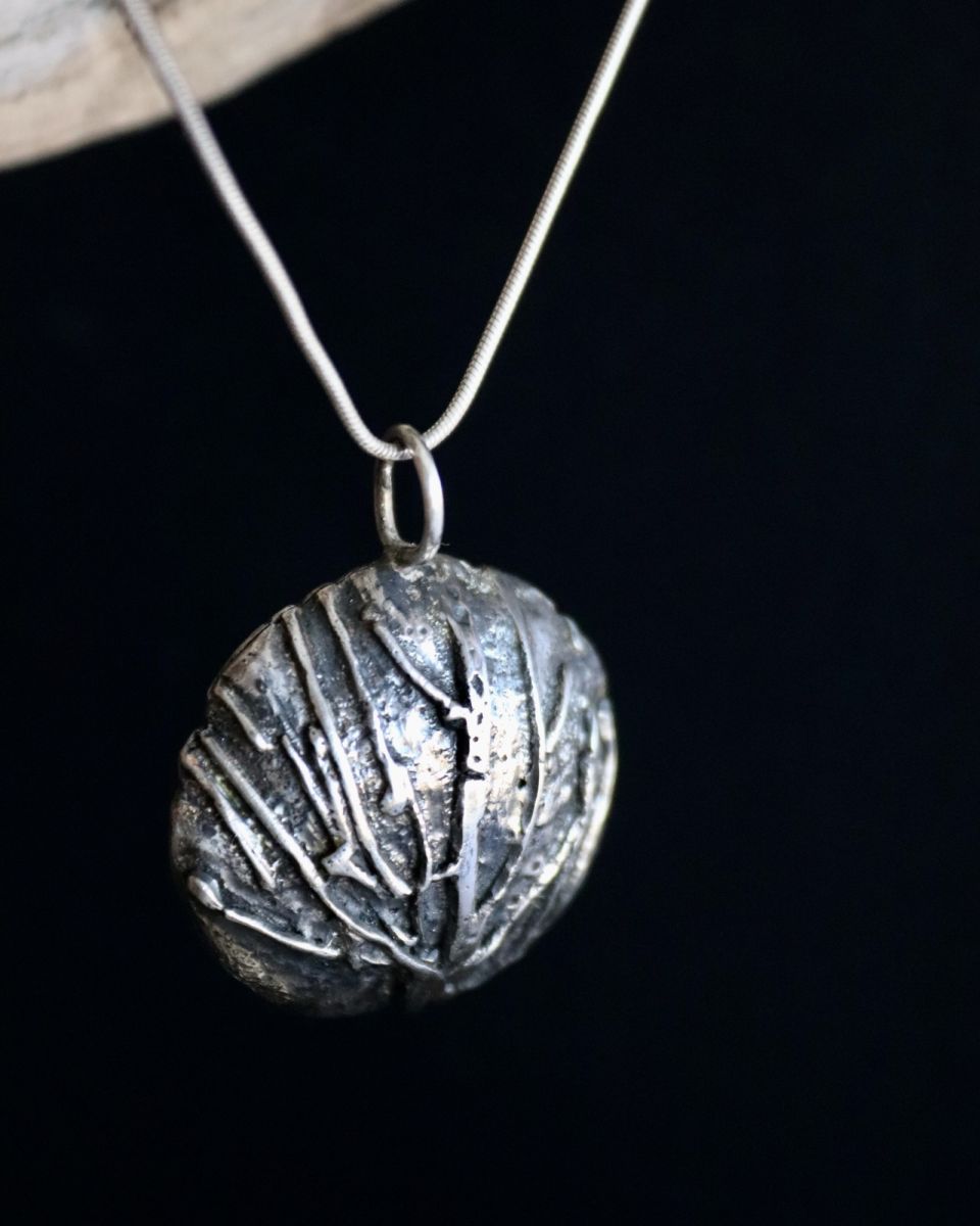 Pendentif Sylvae, pendentif en argent fait main par Maryjou — vue 4