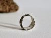 Bague pepite, bague en argent fait main par Maryjou — vue 3