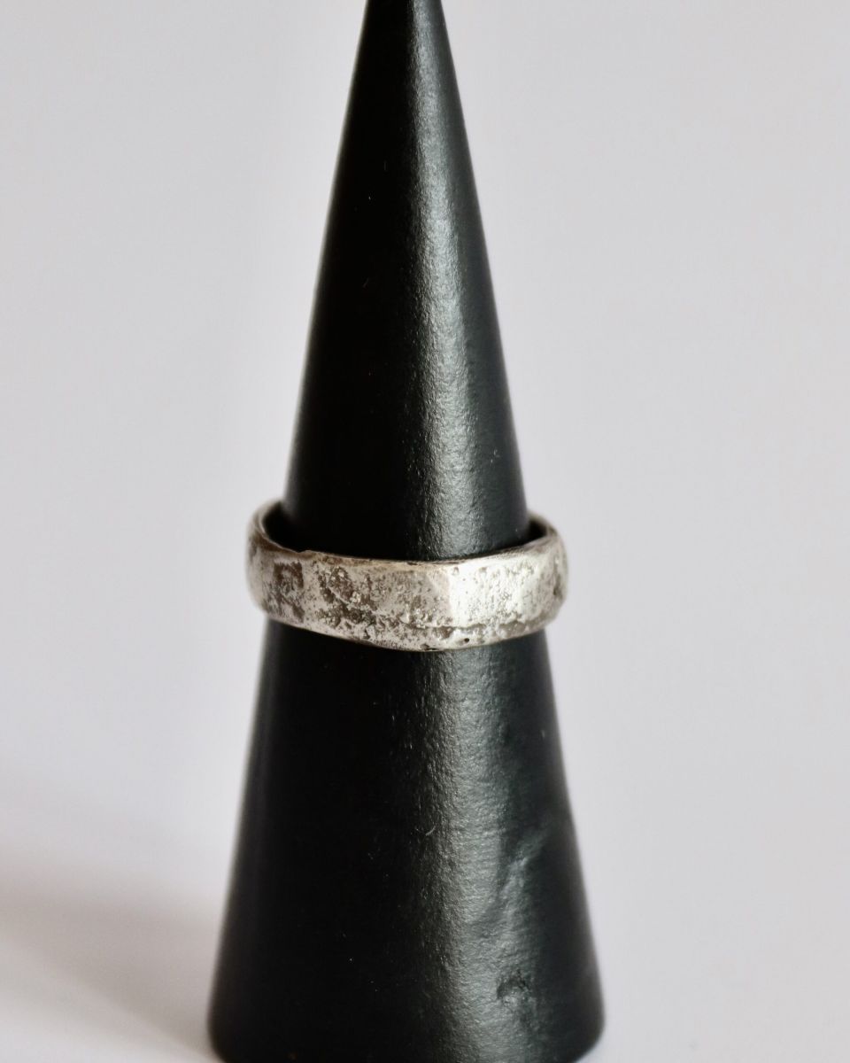 Bague l'Yrrégulière, bague en argent fait main par Maryjou — vue 7
