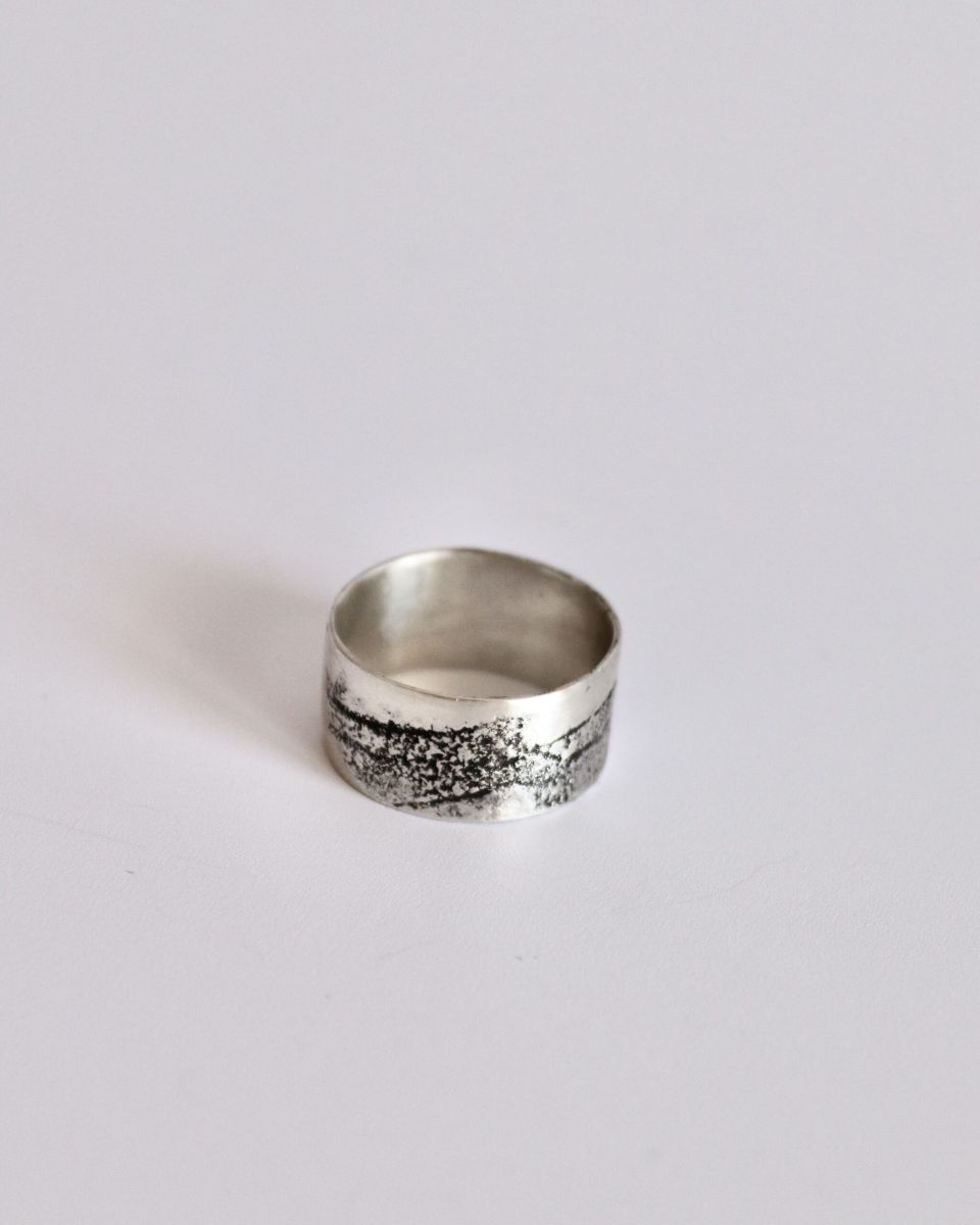 Bague Galactyk, bague en argent fait main par Maryjou — vue 7