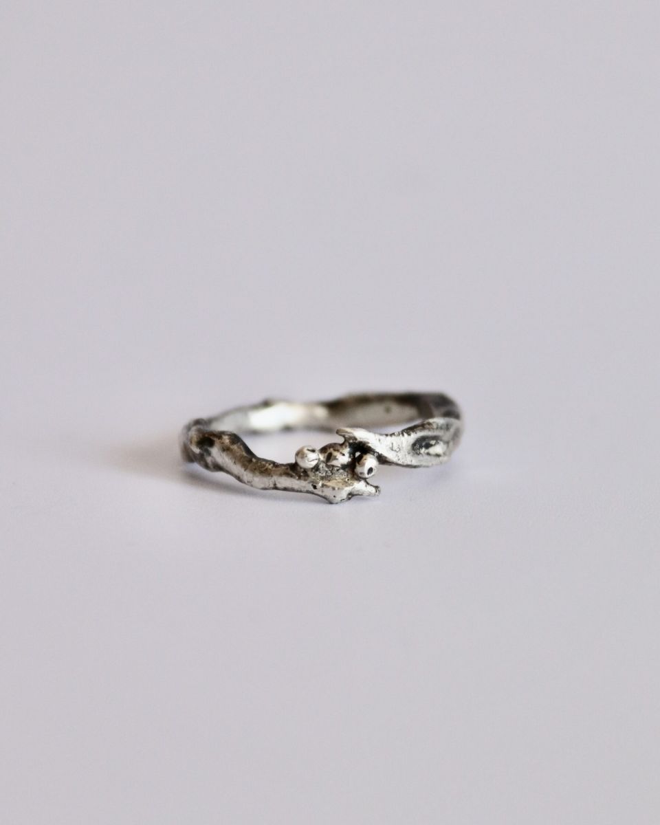 Bague Lelyane, bague en argent fait main par Maryjou — vue 5