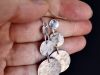 Boucles Lunes, boucles d’oreilles en argent fait main par Maryjou — vue 3