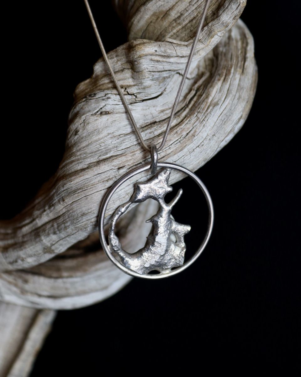 Pendentif songe, pendentif en argent fait main par Maryjou