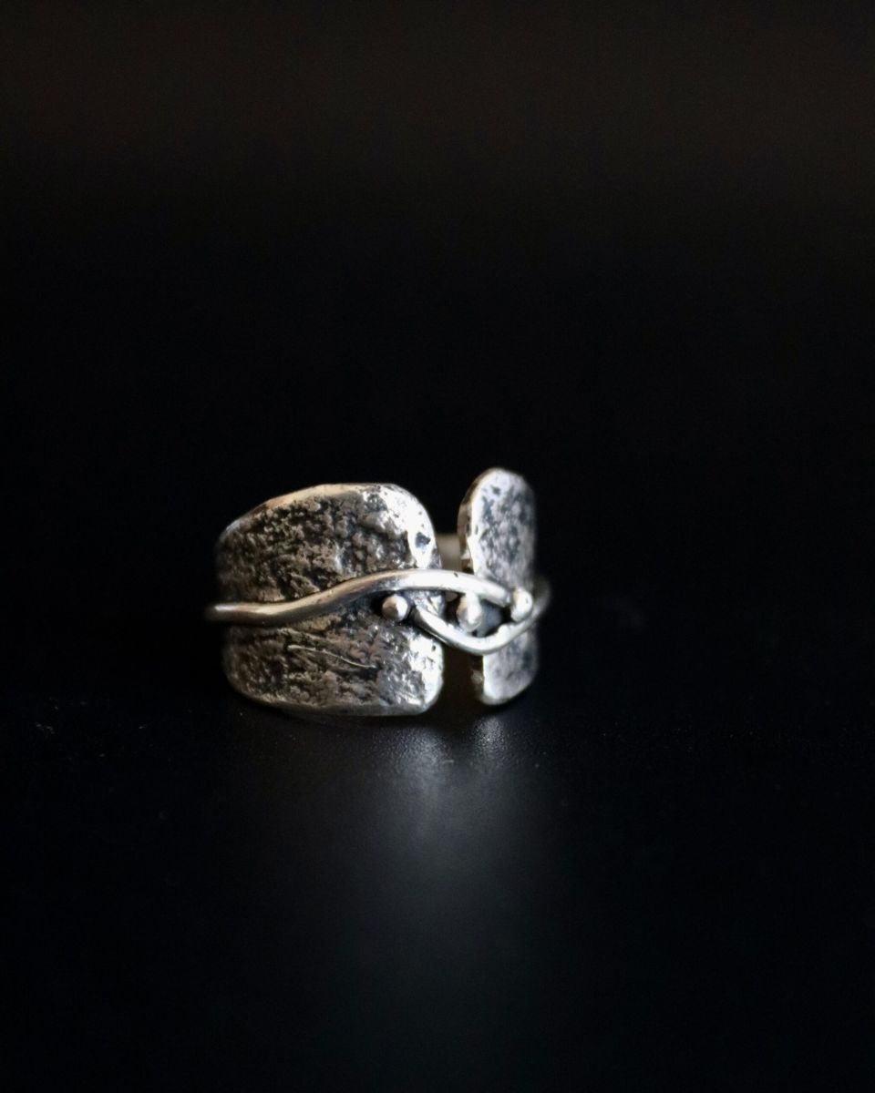Bague éclat, bague en argent fait main par Maryjou — vue 7
