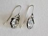 Boucles Roc, boucles d’oreilles en argent fait main par Maryjou — vue 3