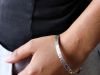 Bracelet parchemin, bracelet en argent fait main par Maryjou — vue 8