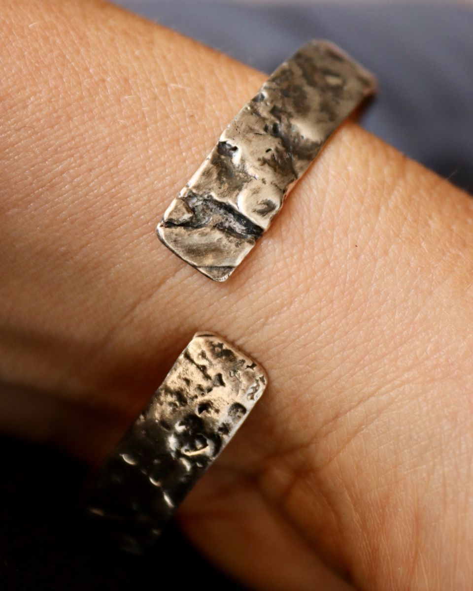 Bracelet Fusion, bracelet en argent fait main par Maryjou — vue 8