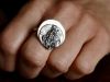 Bague bouquet, bague en argent fait main par Maryjou — vue 3