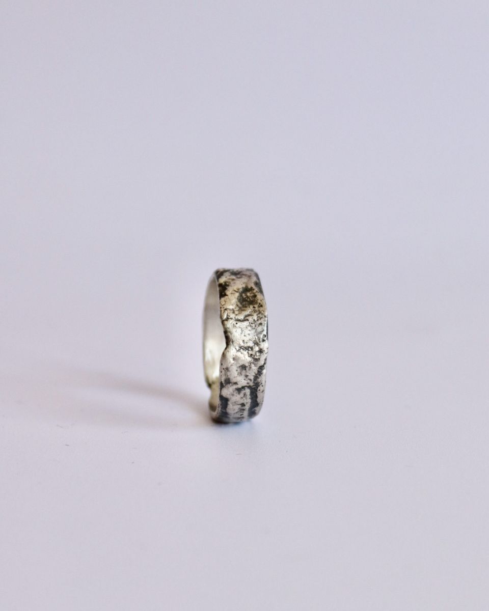 Bague Unik, bague en argent fait main par Maryjou — vue 4