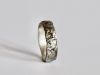 Bague l'Yrrégulière, bague en argent fait main par Maryjou