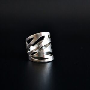 Bague Aelys, bague en argent fait main par Maryjou